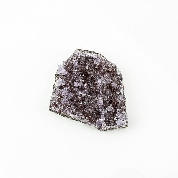 Amethyst Gemstone - Green Fresh Florals + Plants