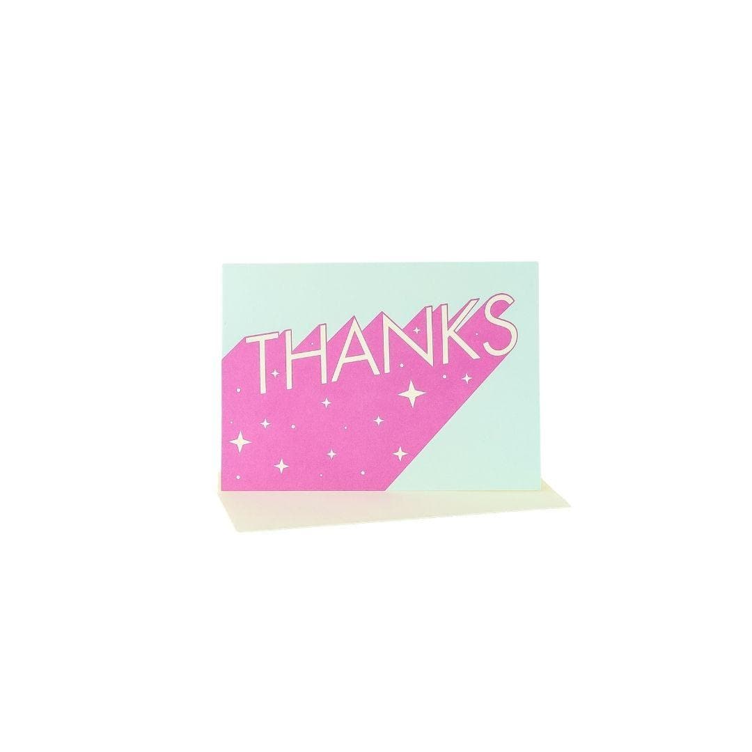 Amplified Thank You Card - Green Fresh Florals + Plants