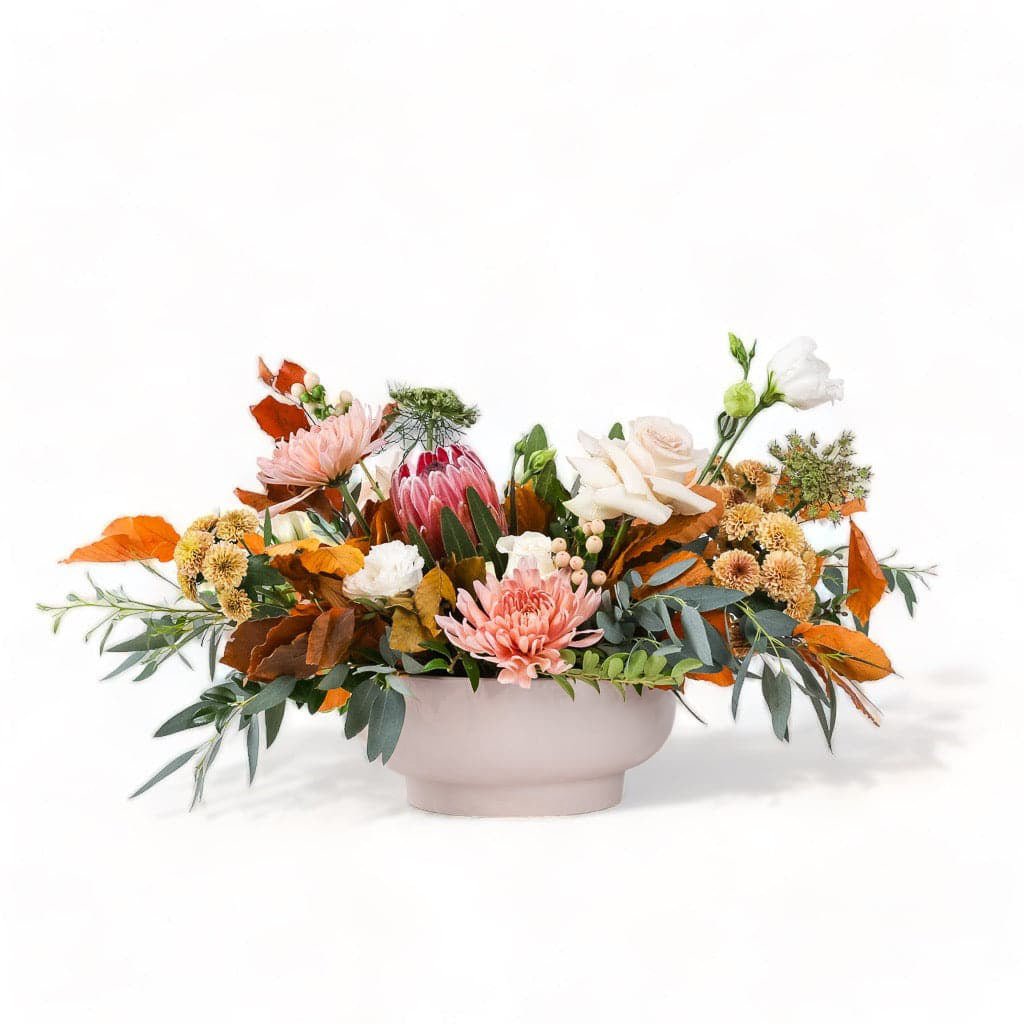 Autumn Dew Centerpiece Floral - Green Fresh Florals + Plants