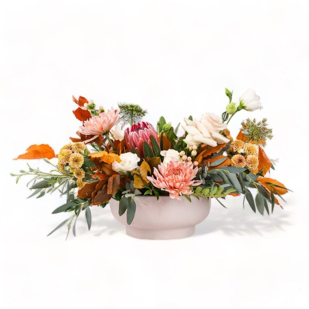 Autumn Dew Centerpiece Floral - Green Fresh Florals + Plants