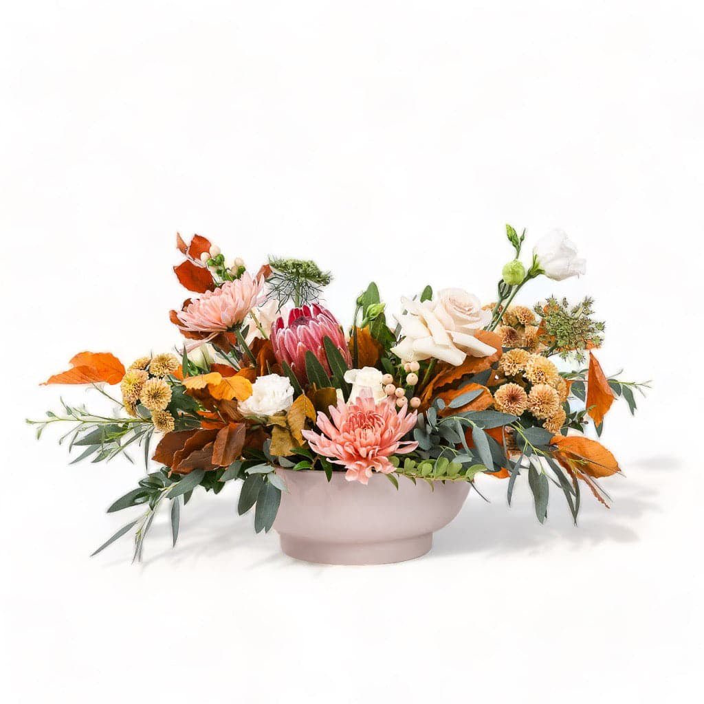 Autumn Dew Centerpiece Floral - Green Fresh Florals + Plants