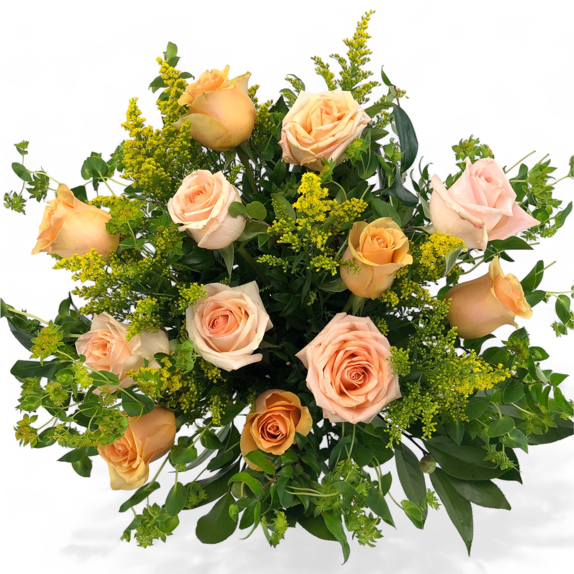 Coral Long - Stem Roses - Green Fresh Florals + Plants