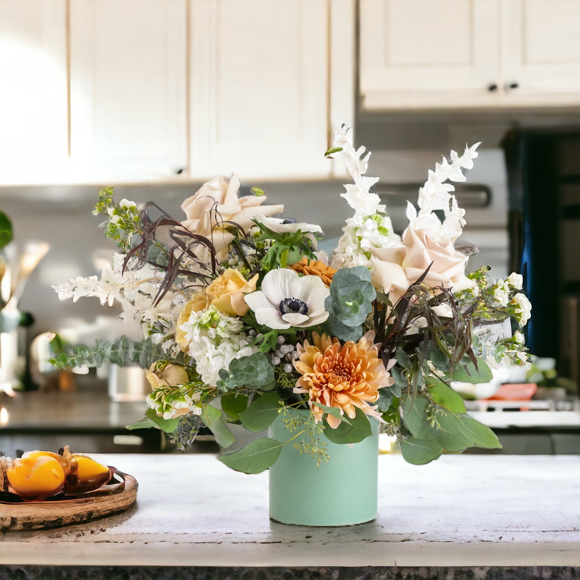 Cream & Sugar Floral - Green Fresh Florals + Plants