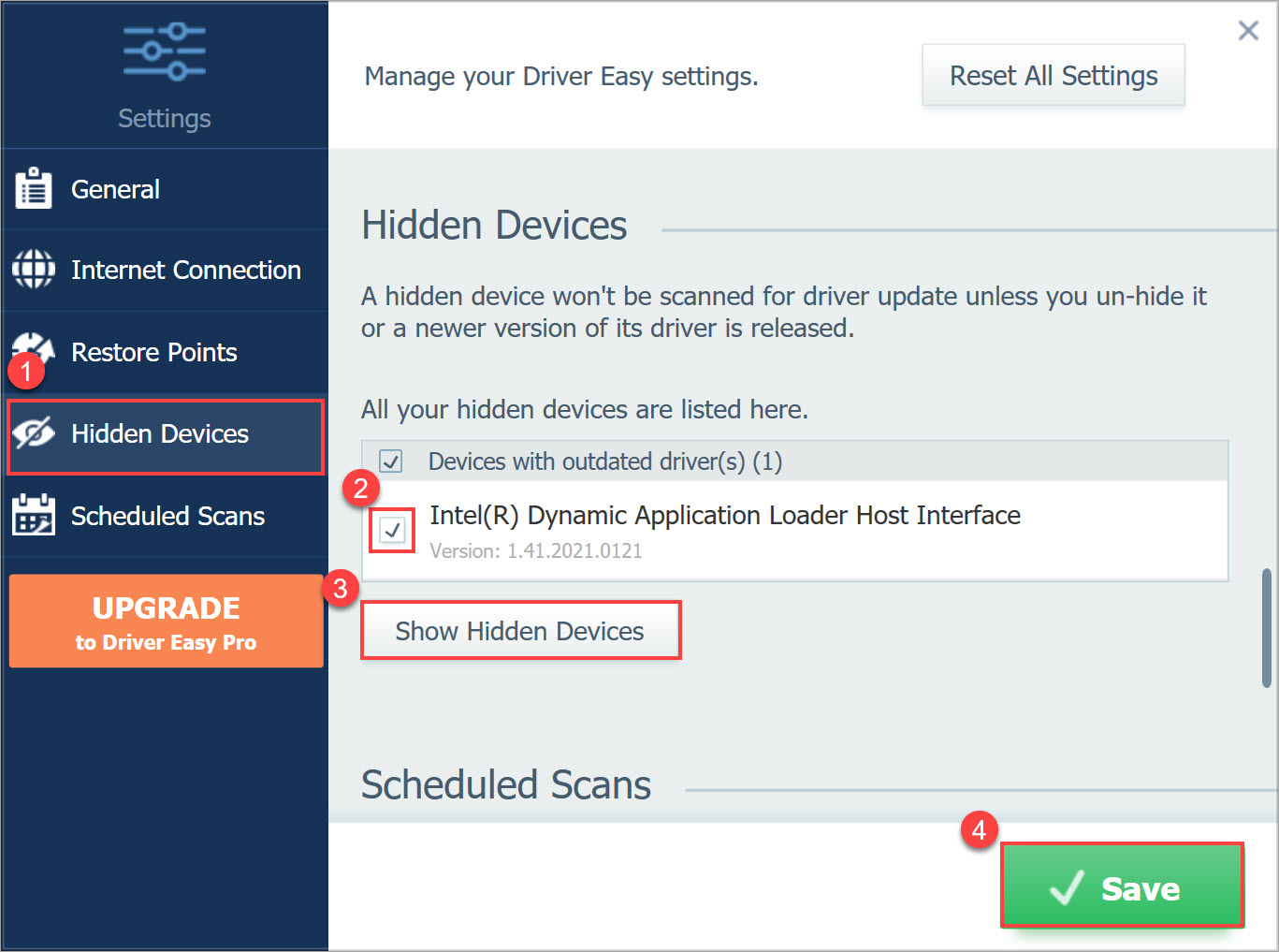 Driver Easy Free Show Hidden Devices