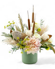 Dusty Sage Designer Floral - Green Fresh Florals + Plants