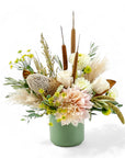 Dusty Sage Designer Floral - Green Fresh Florals + Plants