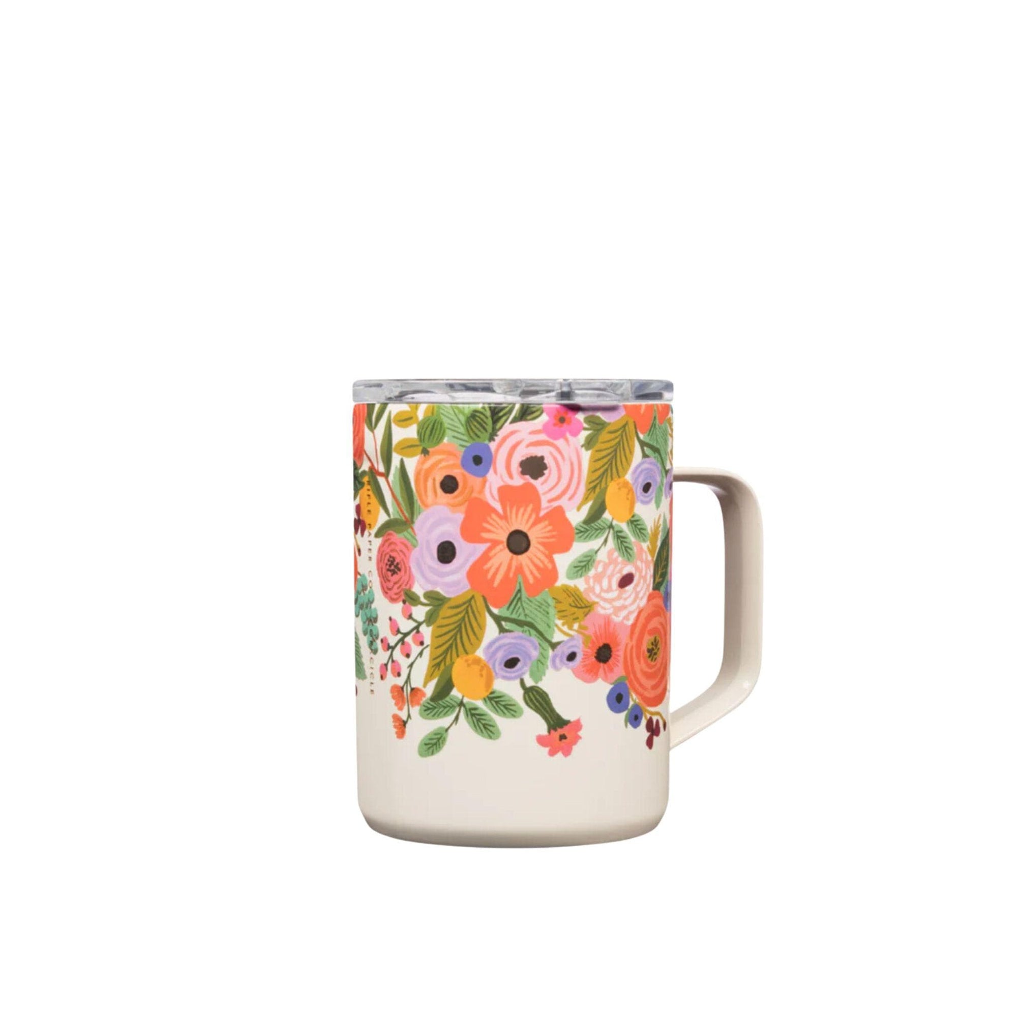 Garden Party Mug - Green Fresh Florals + Plants