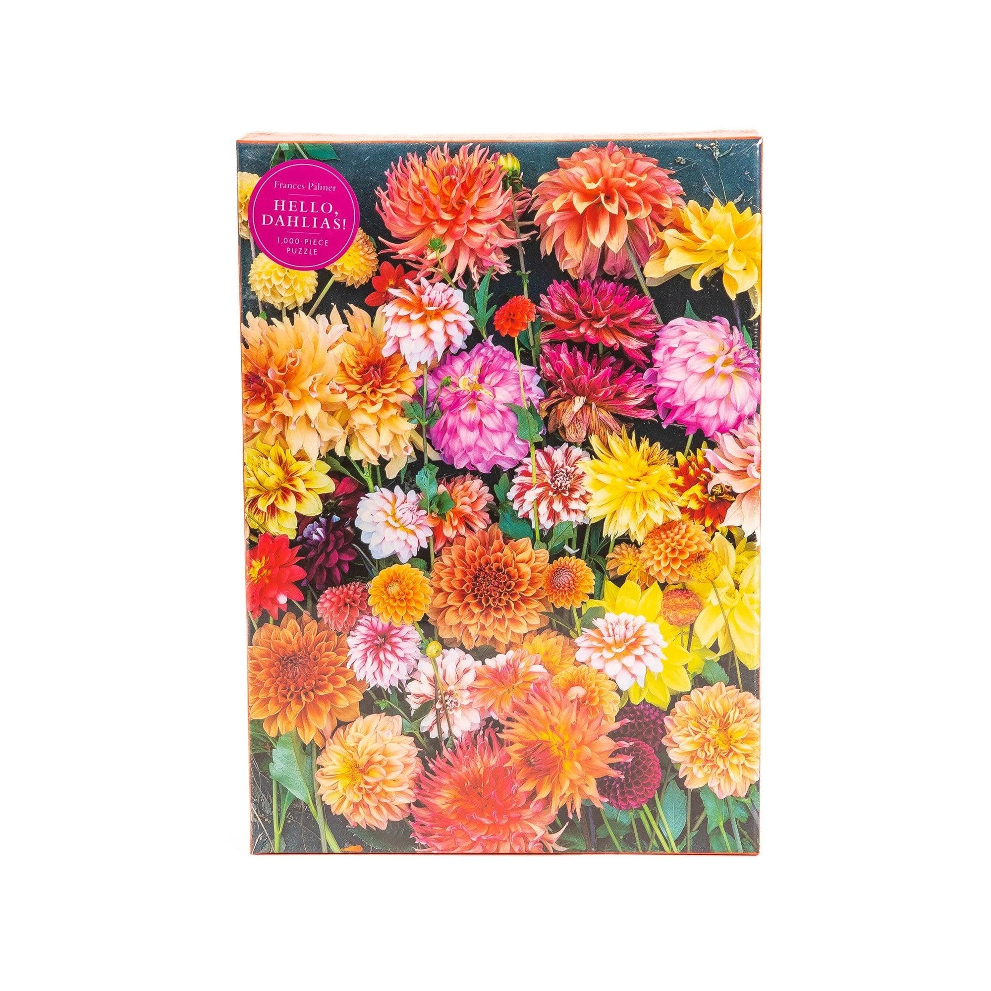 Hello Dahlias Puzzle - Green Fresh Florals + Plants