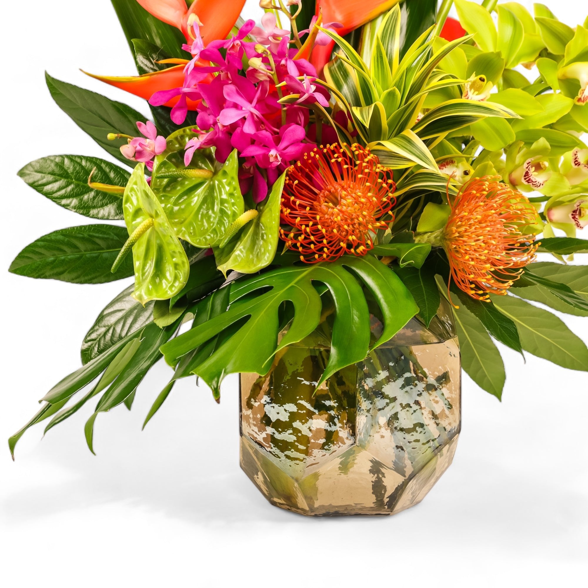 Hilo Beauty Designer Floral - Green Fresh Florals + Plants