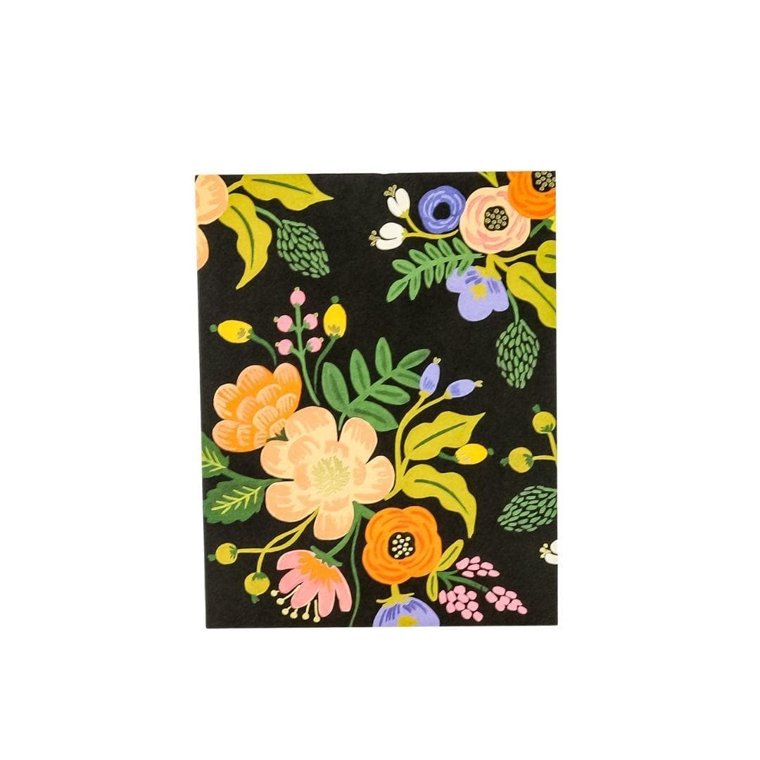 Lively Floral Card - Green Fresh Florals + Plants