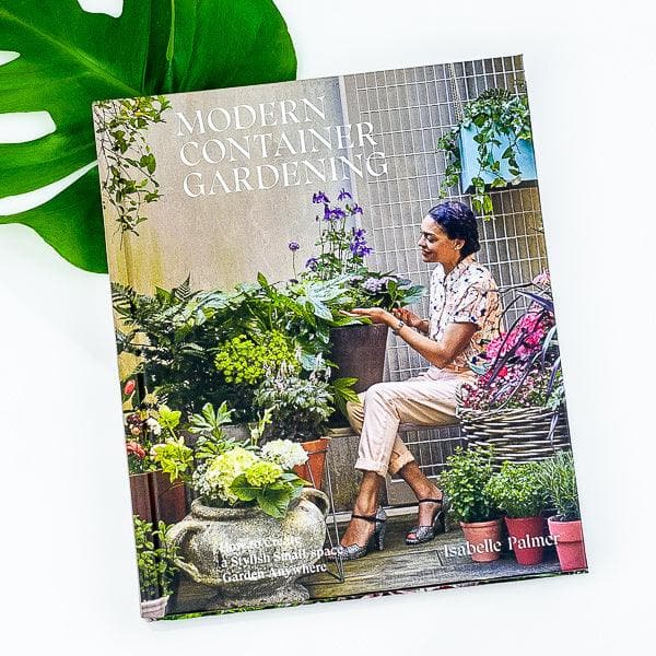 Modern Container Gardening Book - Green Fresh Florals + Plants