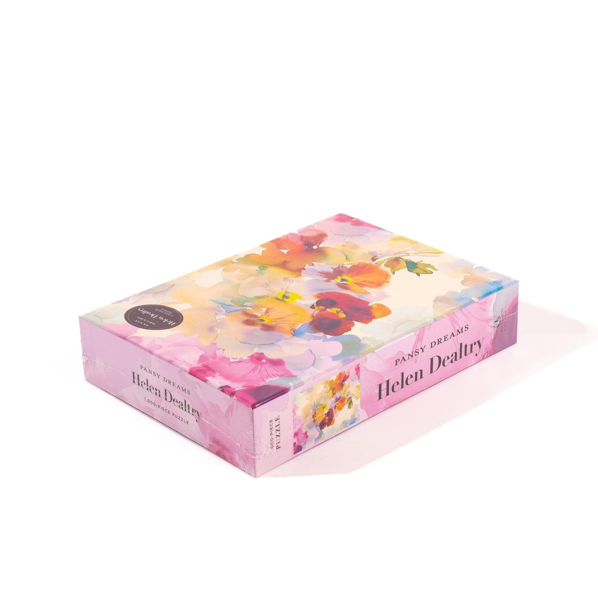 Pansy Dreams Puzzle - Green Fresh Florals + Plants