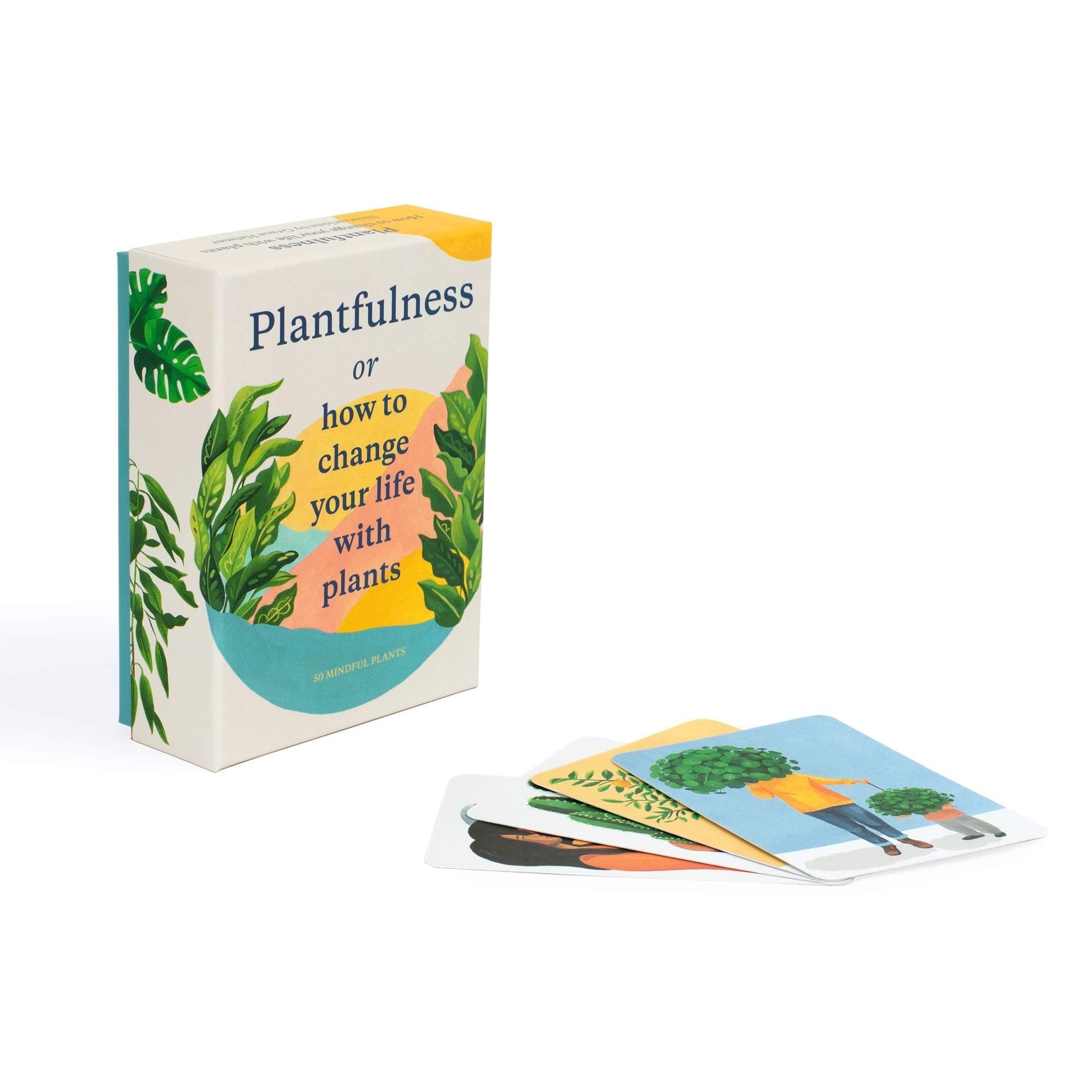 Plantfulness Card Deck - Green Fresh Florals + Plants