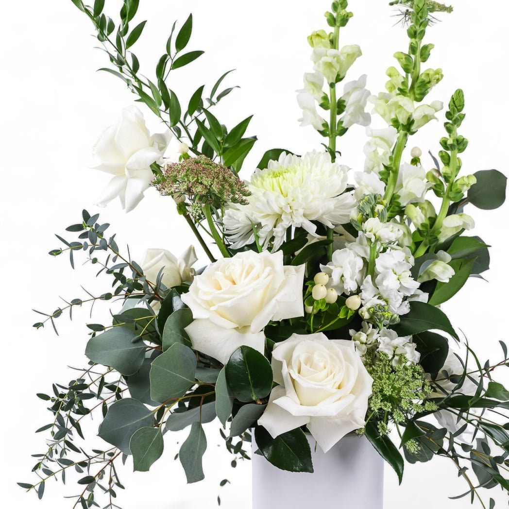 Serene Bliss Designer Floral - Green Fresh Florals + Plants