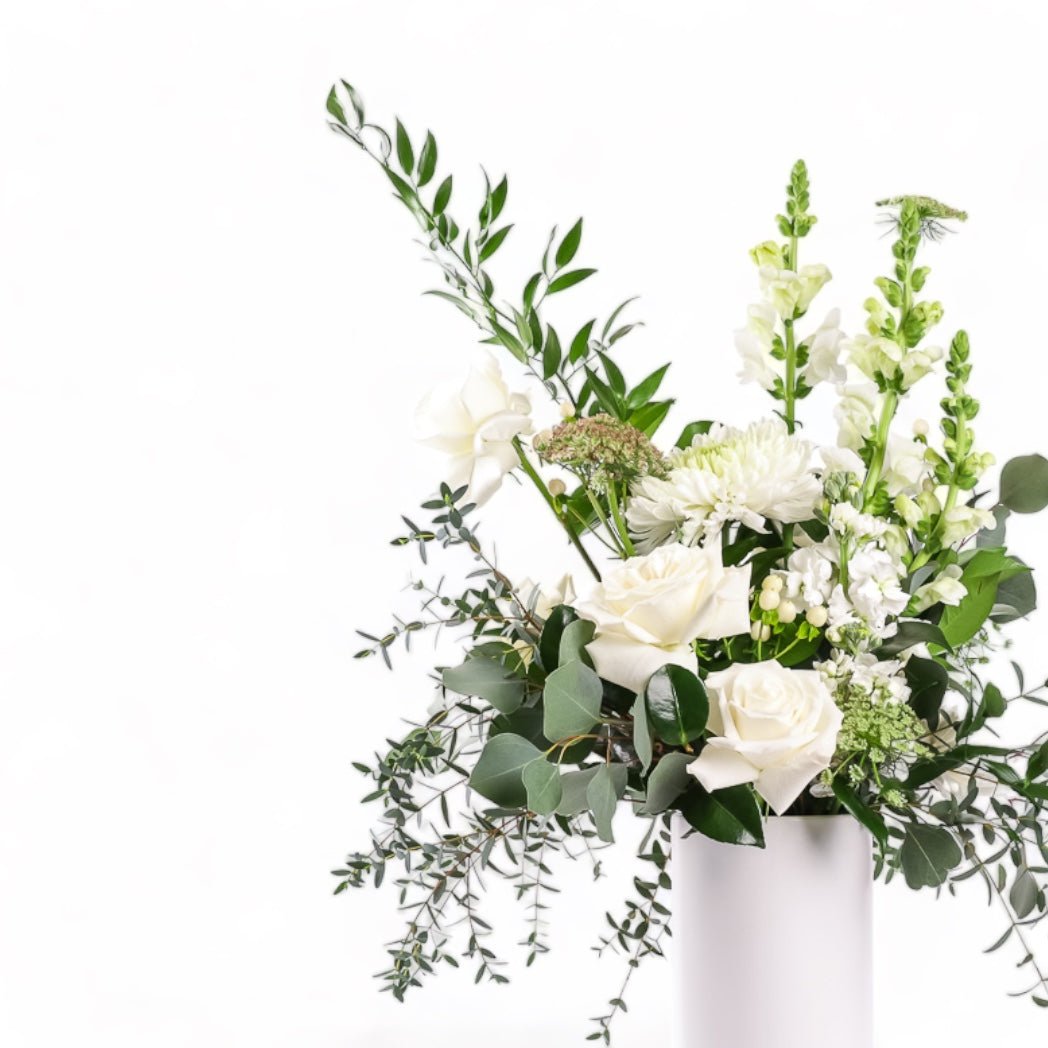 Serene Bliss Designer Floral - Green Fresh Florals + Plants