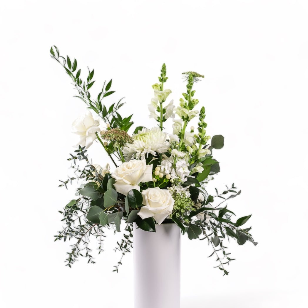 Serene Bliss Designer Floral - Green Fresh Florals + Plants