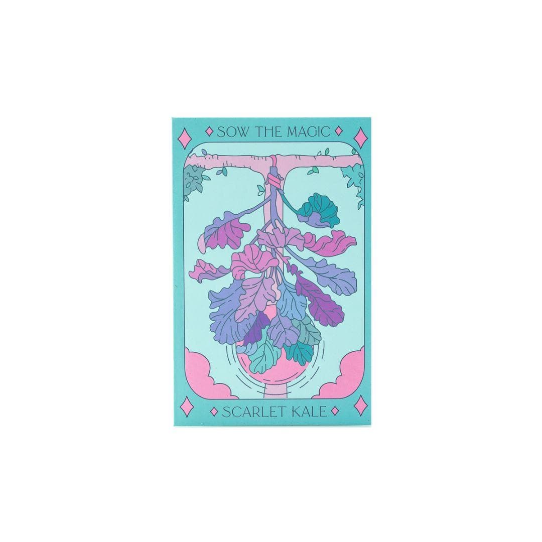 Sow the Magic Tarot Card Seed Collection - Green Fresh Florals + Plants