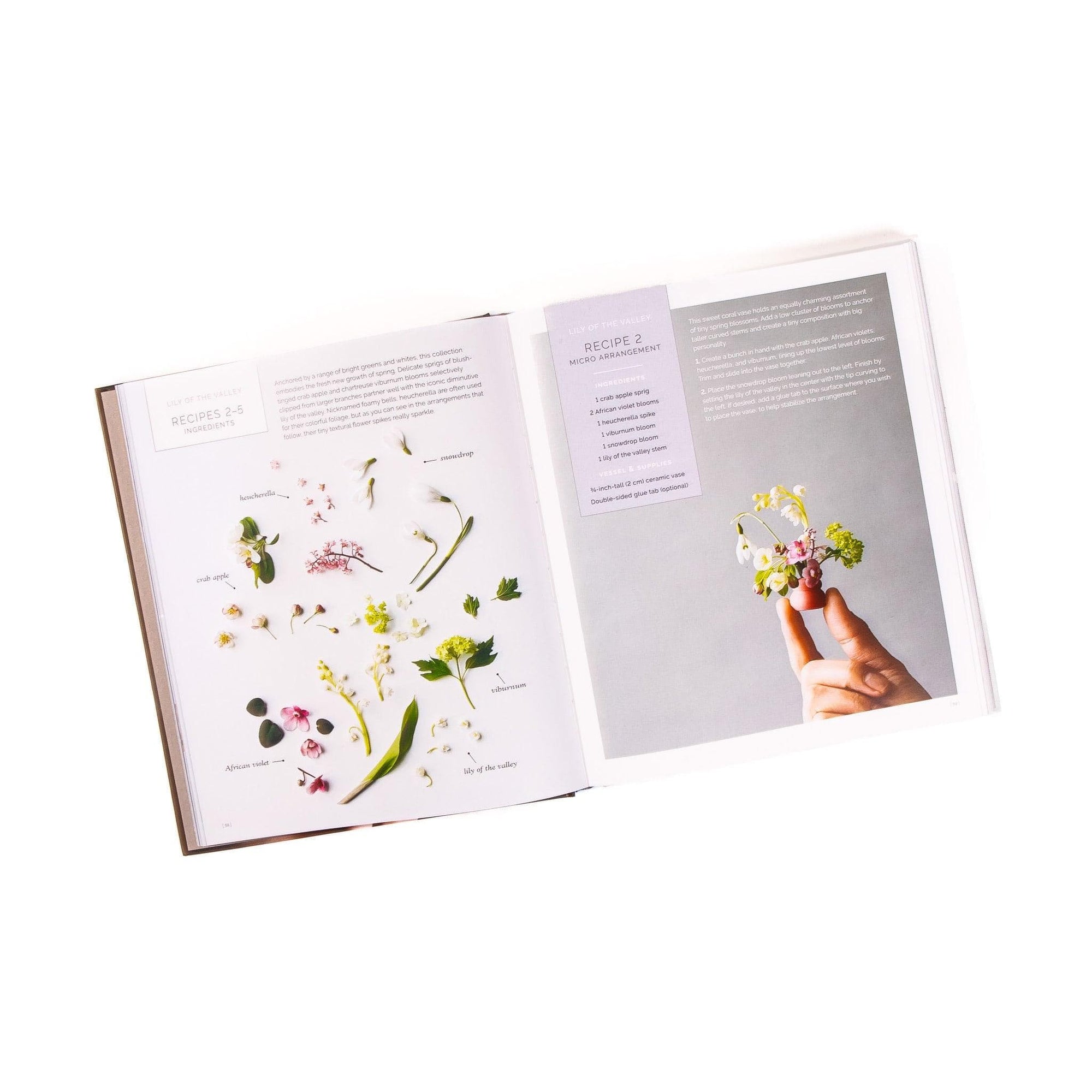 The Little Flower Recipe Book - Green Fresh Florals + Plants