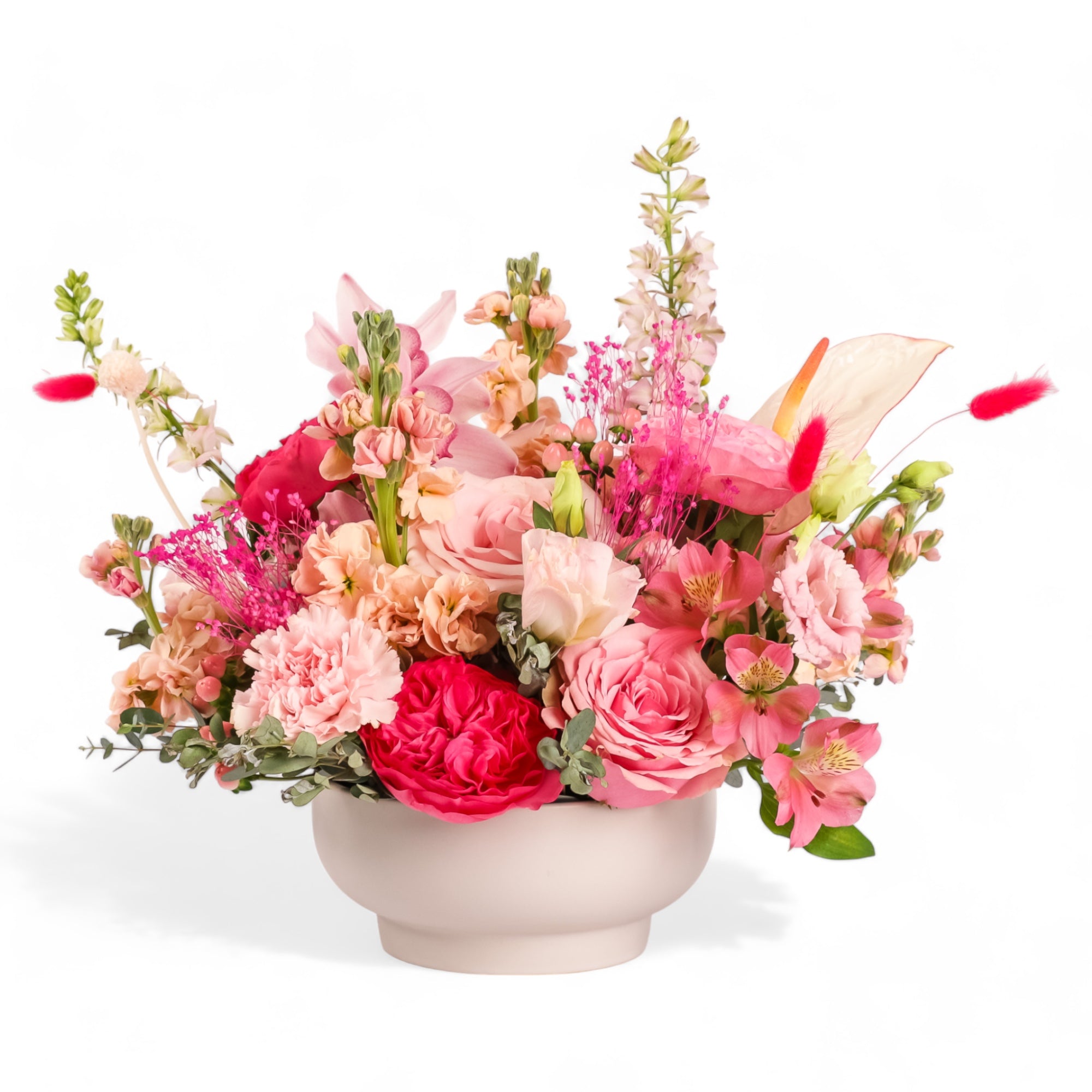 Tickled Pink Designer Floral - Green Fresh Florals + Plants