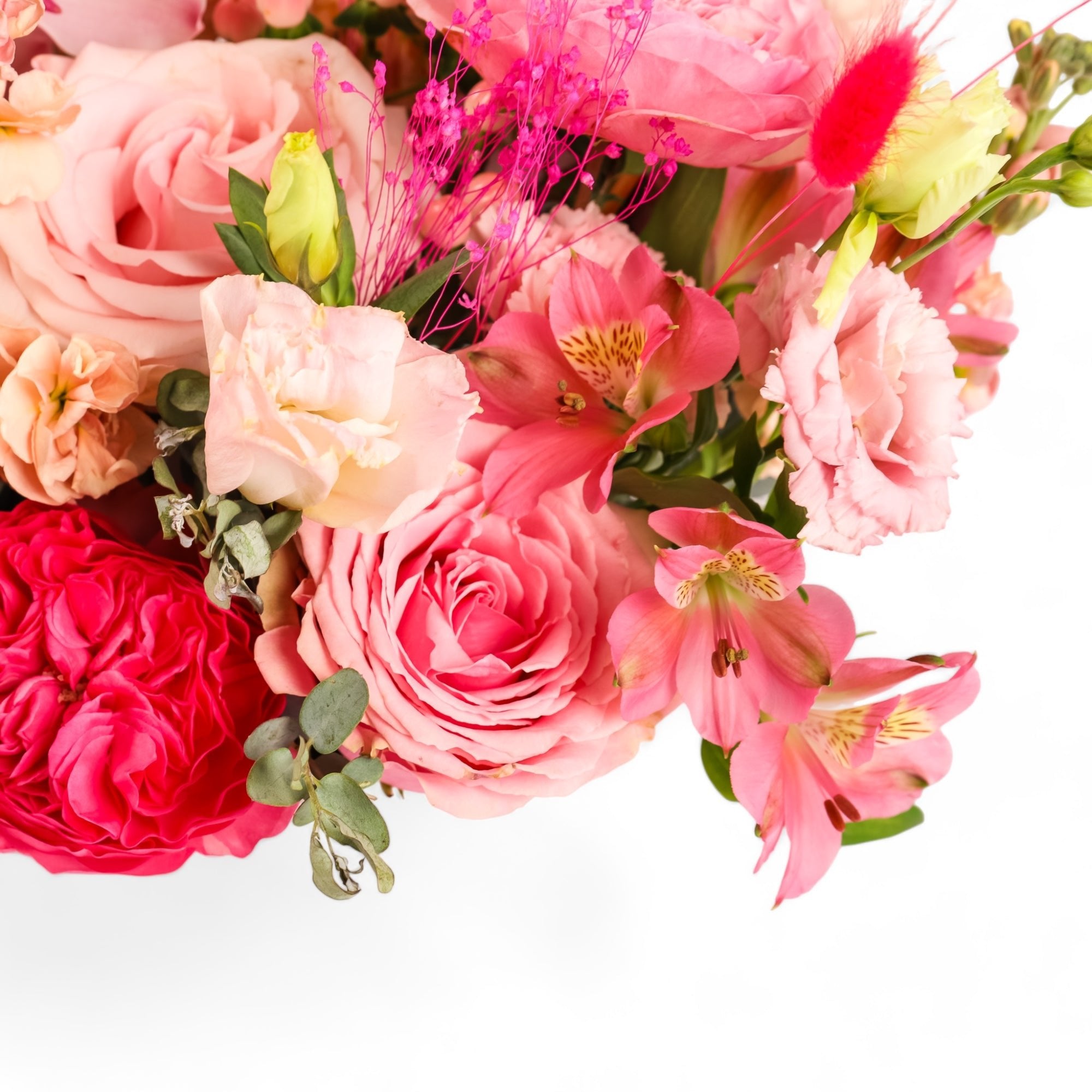 Tickled Pink Designer Floral - Green Fresh Florals + Plants