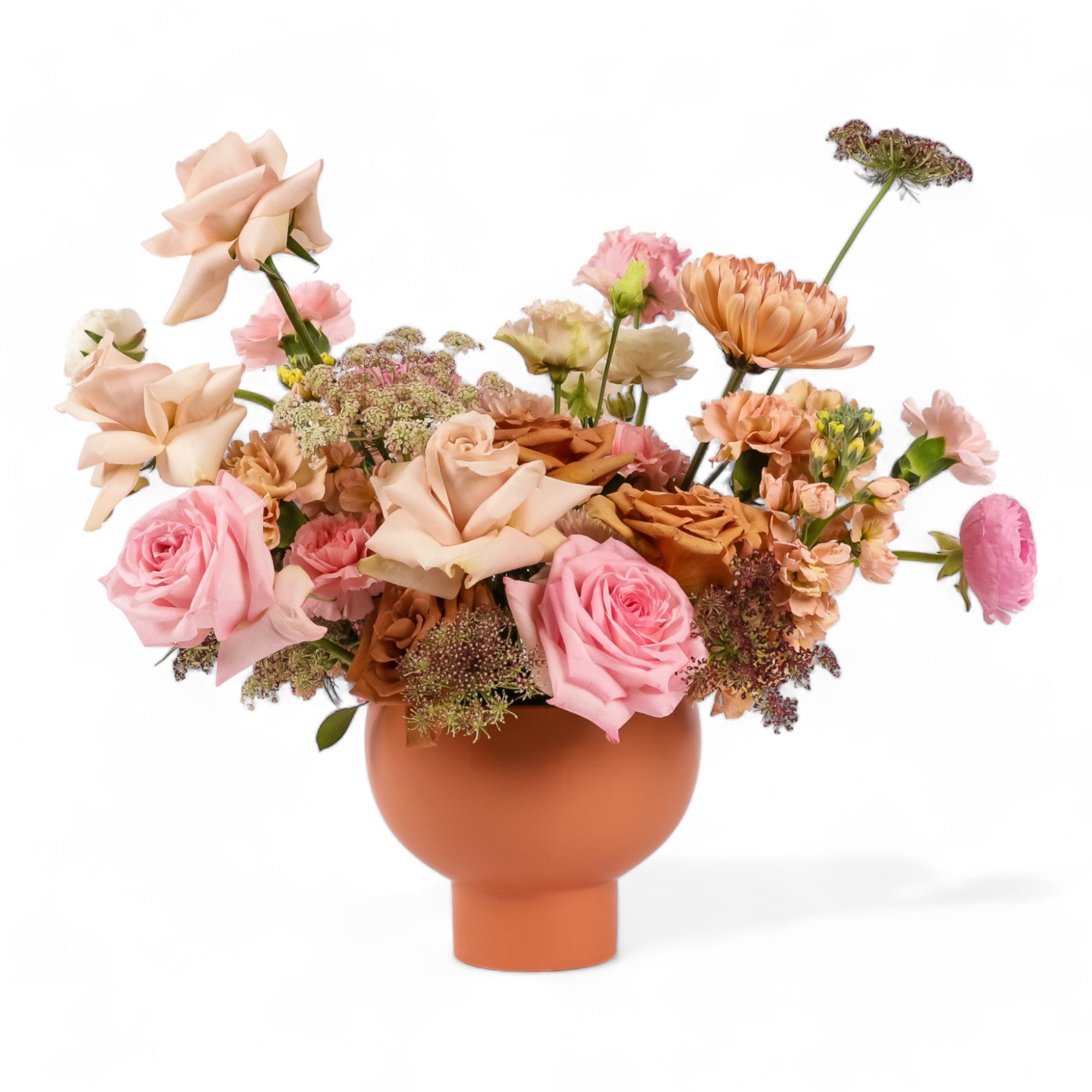 Toffee Twirl Designer Floral - Green Fresh Florals + Plants