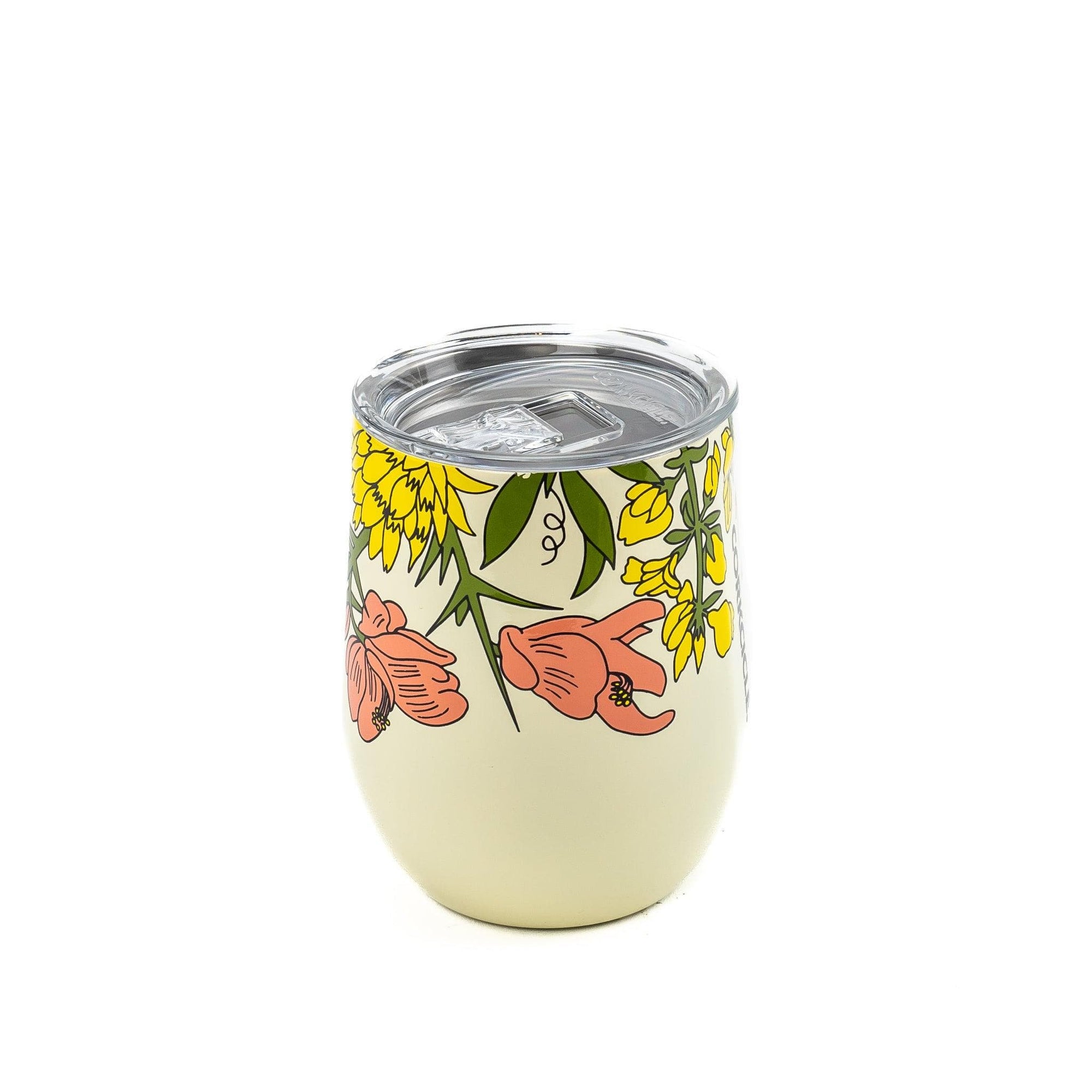 Wildflower Stemless Cup - Green Fresh Florals + Plants